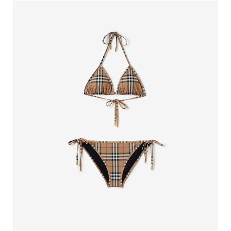 burberry bikini dames|burberry bikini swimsuit.